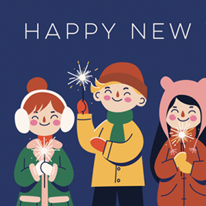 Sparklers – Happy New Year!